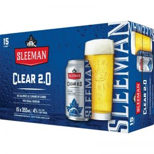 Sleeman Clear 2.0 15 Cans